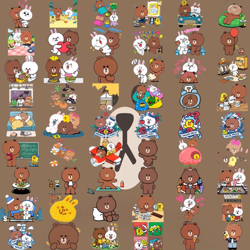 LINE FRIENDS Brown Cony Sally  - Luggage Cover Protector review and price