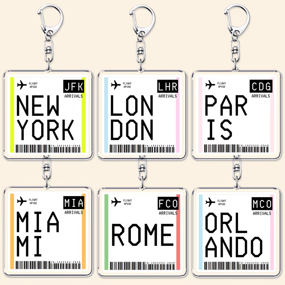 Travel Plane Ticket Boarding P - Travel Accessories Jewelry review and price